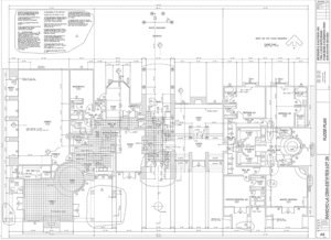 original scanned blueprint